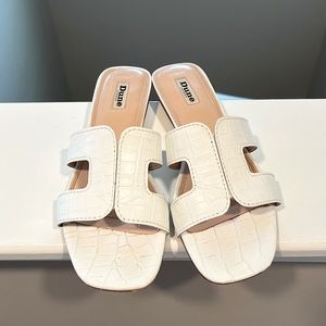 Dune London Loupe Slider Sandals